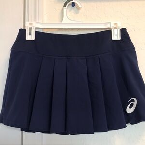 Asics Tennis Navy Skirt -Size S-